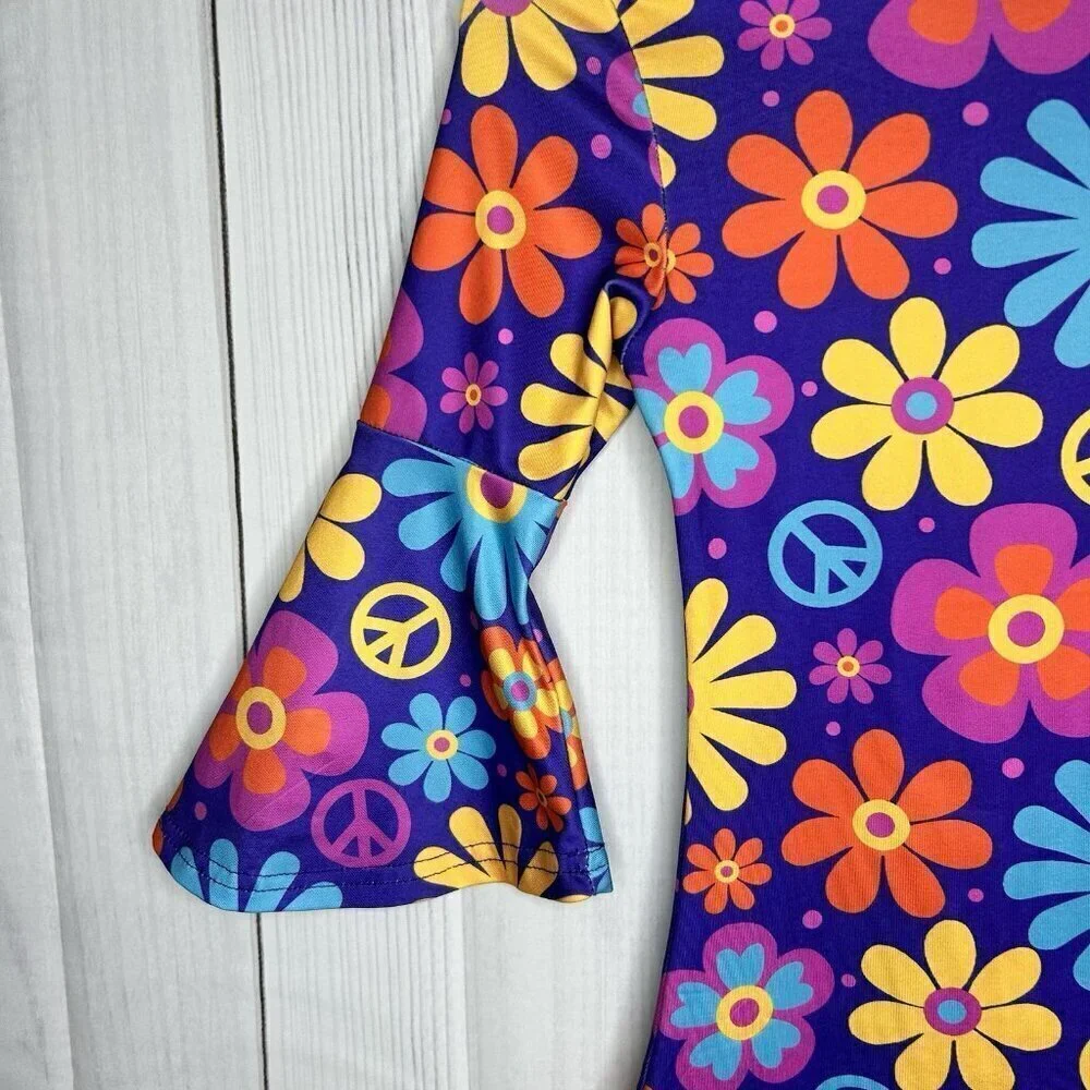 Besser Bay Floral Hippie Style Flared Dress Girls EUR 110 US 5